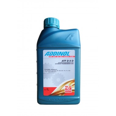 Трансмиссионная жидкость ADDINOL ATF DIID для АКПП и гидросистем (1L) Dexron II D